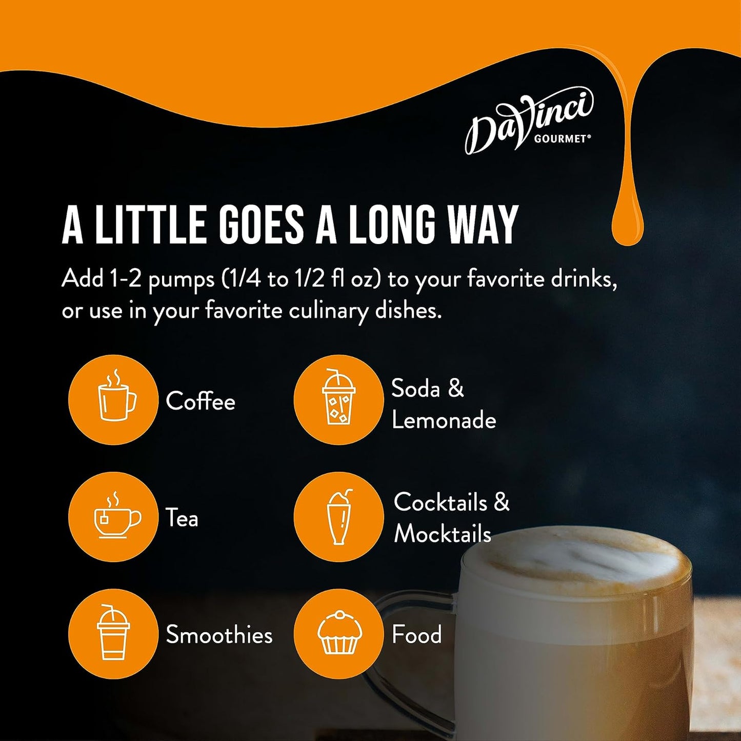 DaVinci Gourmet Classic Raspberry Syrup, 25.4 Fluid Ounces (Pack of 1)