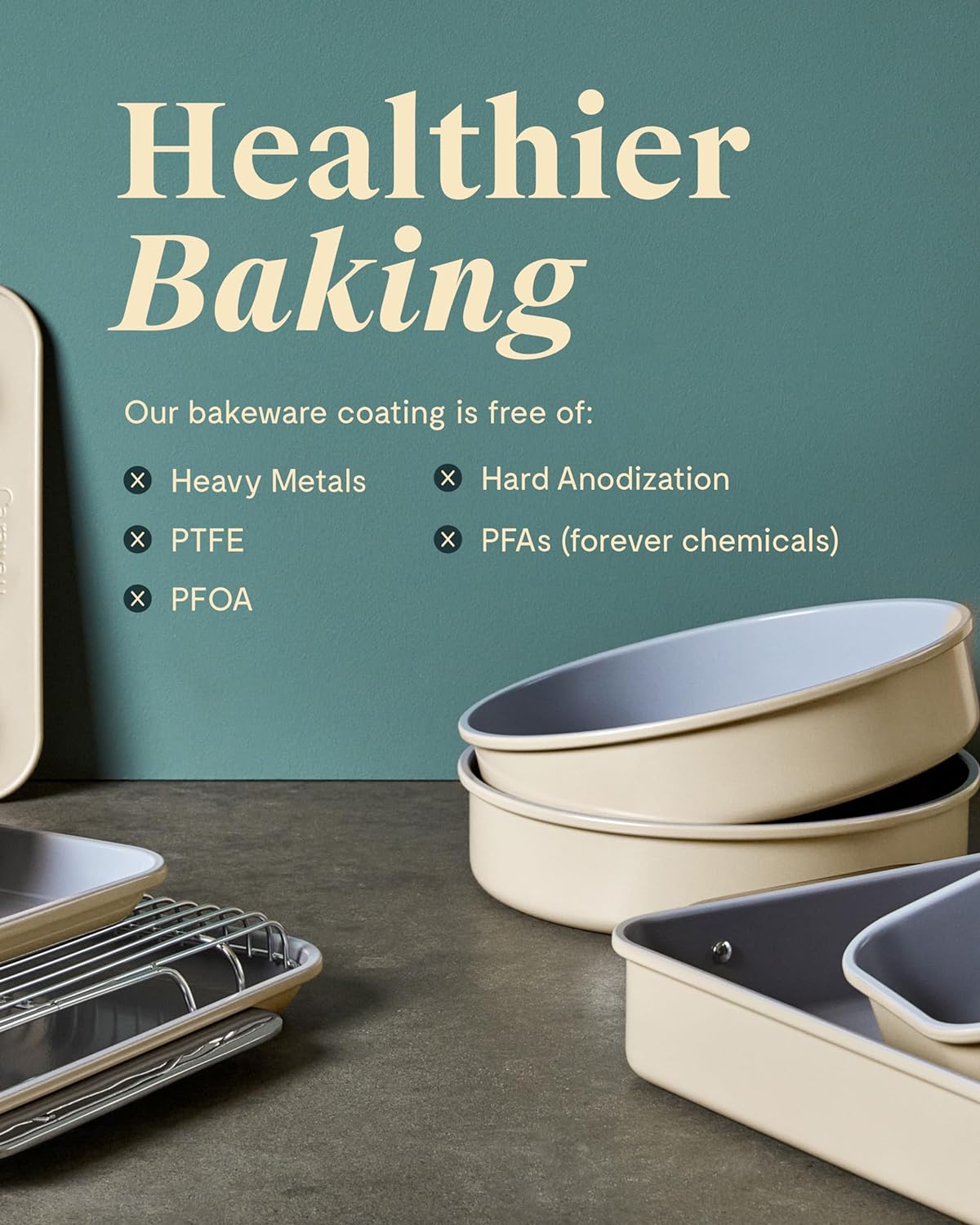 Caraway Non-Stick Ceramic 12-Cup Muffin Pan - Naturally Slick Ceramic Coating - Non-Toxic, PTFE & PFOA Free - Perfect for Cupcakes, Muffins, and More - Perracotta