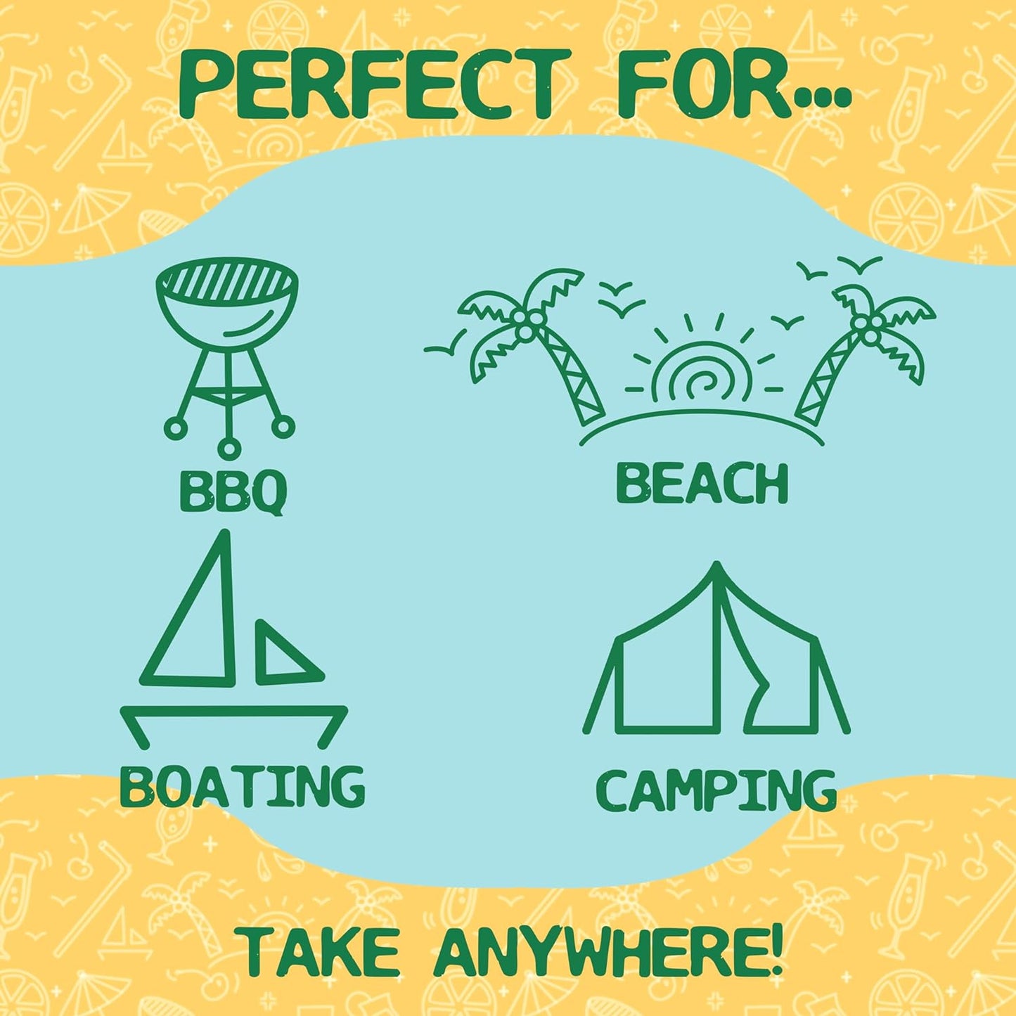 Lt. Blender's Mojito in a Bag - Each Bag Makes 1/2 Gallon of Frozen Mojito Mix – Non-GMO Cocktail Mix for Slushies – Make a Cocktail, Wine Slushie or Mocktail - (Pack of 4)