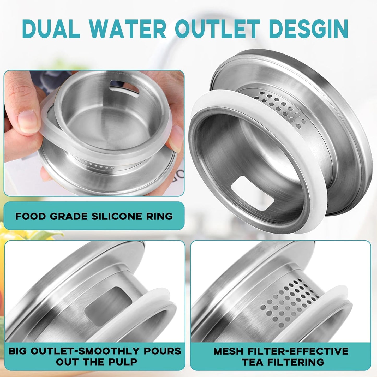 68 Oz Square Glass Pitcher with Lid and Spout, 2 Quart Lightweight Water Pitchers for Hot/Cold Drink, Heat Resistant, Borosilicate Jugs, Glass Carafe with Handle,Ideal for Fridge Storage(1Pack)