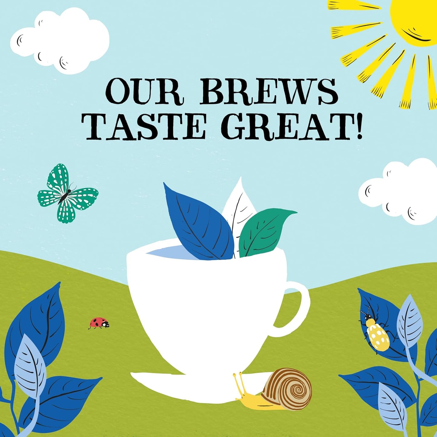 Clipper Tea, Organic Decaf, Plant-Based, Decaffeinated Black Tea, Great Over Ice, 1 Pack, 80 Unbleached Tea Bags