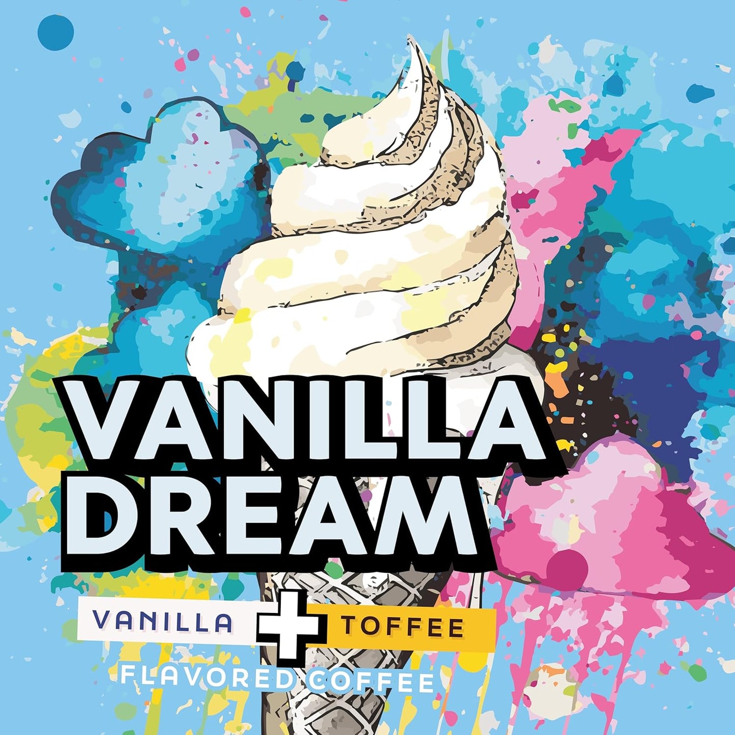 Java Factory Coffee Pods Vanilla Flavored Coffee Compatible with K Cup Brewers Including 2.0, Vanilla Dream, 40 Count