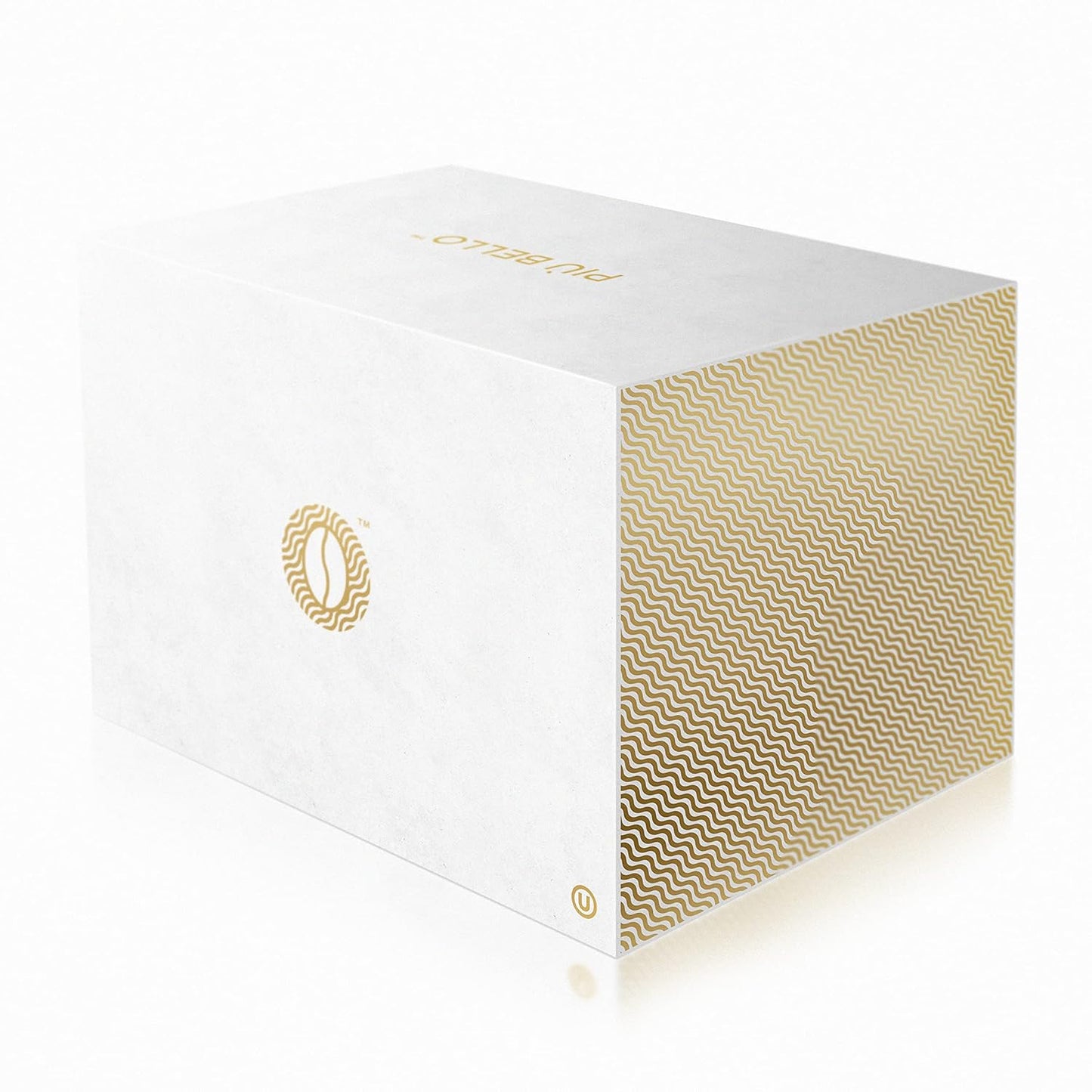 Piu Bello Coffee Pods - Nespresso Machine (Original) Compatible Capsules Pack - Rich & Balanced Taste - Strong Italian Espresso Flavored - Kosher Certified (120 Count Single Flavor) (Espresso Bionda)