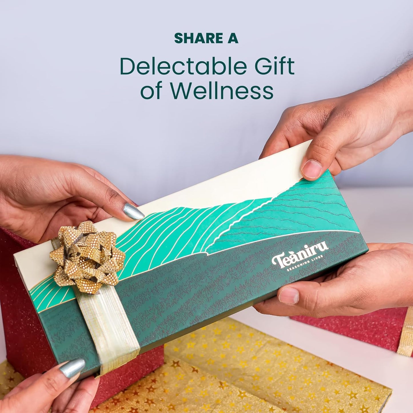 Teaniru, Novelty Tea Collection – Pack of 200 | Loose Leaf Tea Sampler Gift | 3 Flavored Tea - Black, Herbal & Green Tea | Loose Leaf Tea Gift Set for Corporate Gifting