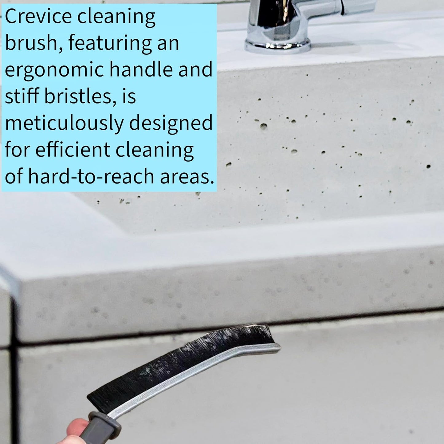 Elkanah Cleaning Brushes for Household use Small Cleaning Brushes for Small Spaces Sink Bathroom Deep Cleaning Supplies Set of 10