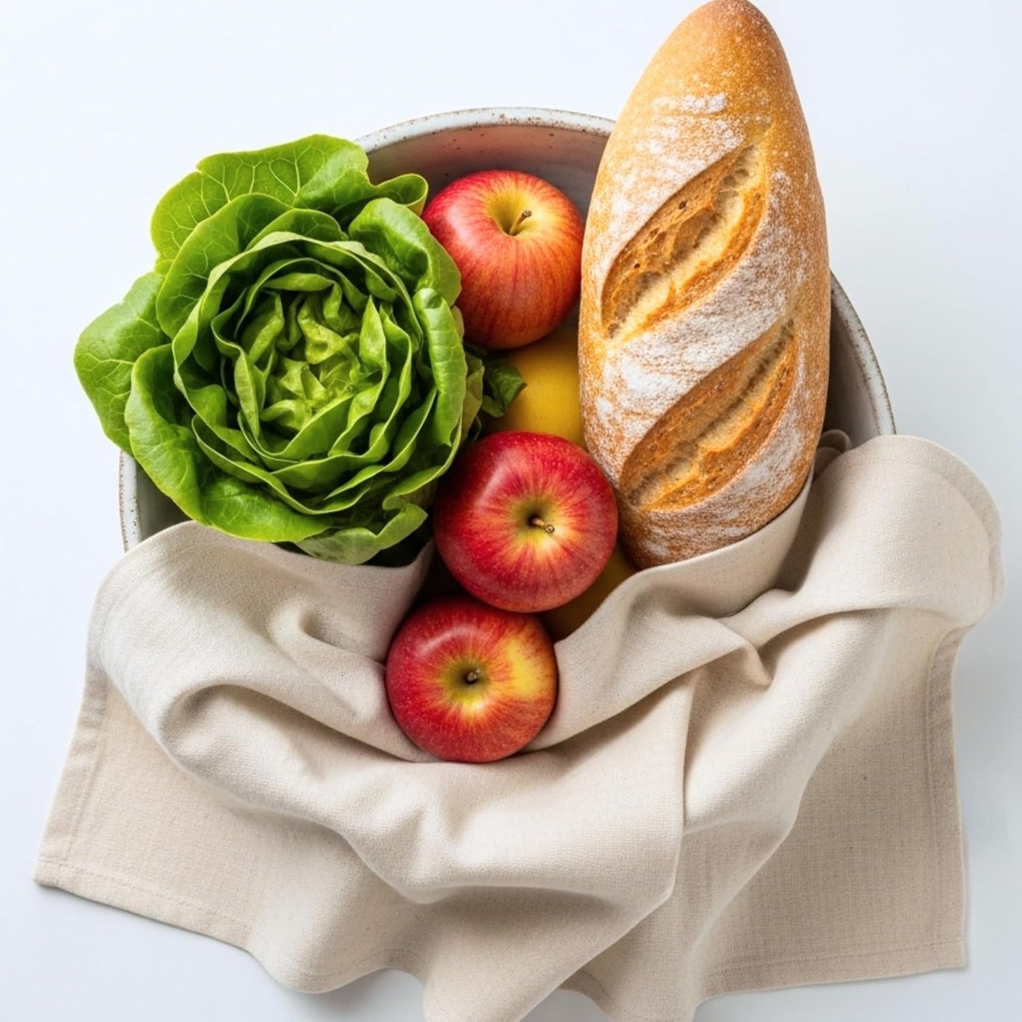 Flour Sack Towels – 24 Pack Cotton Kitchen Dish Towel, Tea Towels for Crafts, Embroidery, Baking, Bread Proofing – Thick, Absorbent, Quick-Dry – 18"x28" Natural