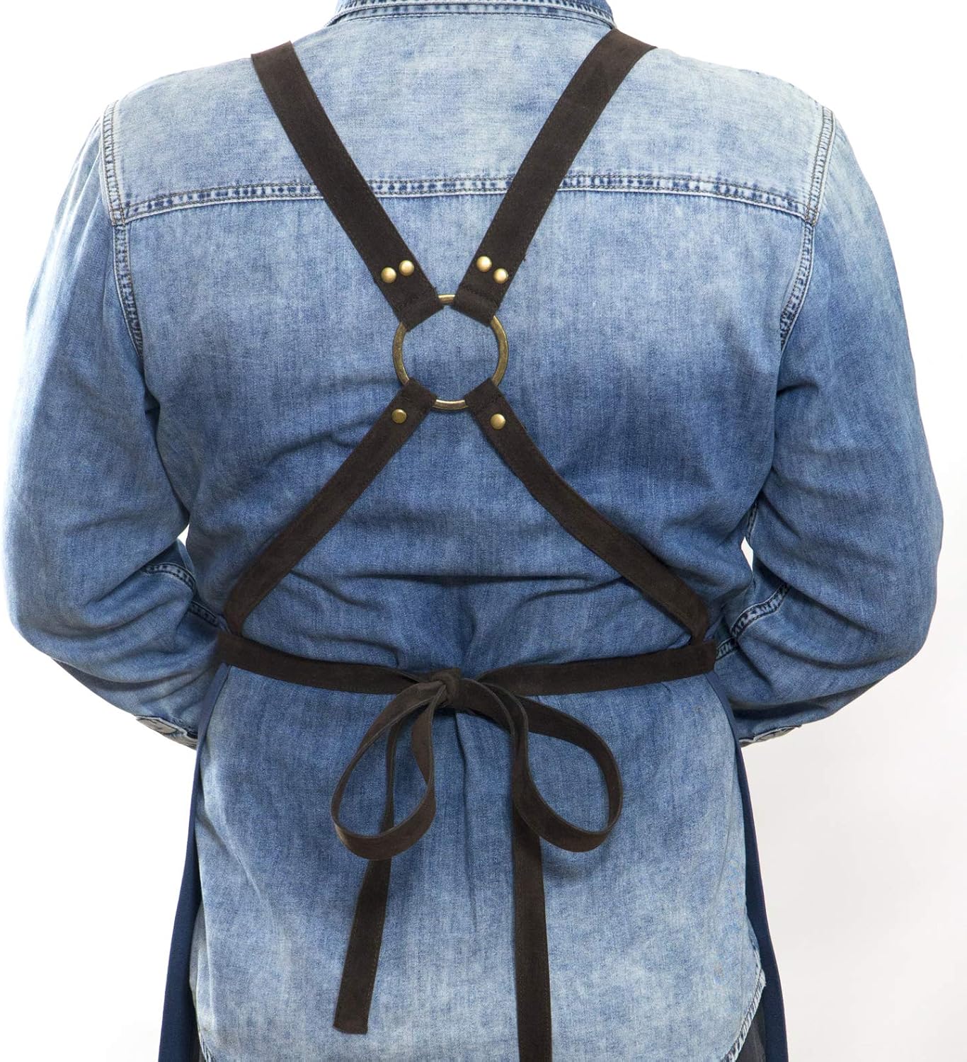 Men and Women Apron for Kitchen, Gardening, Artist, Chef, Work | Canvas, Waterproof, Adjustable Straps Unisex