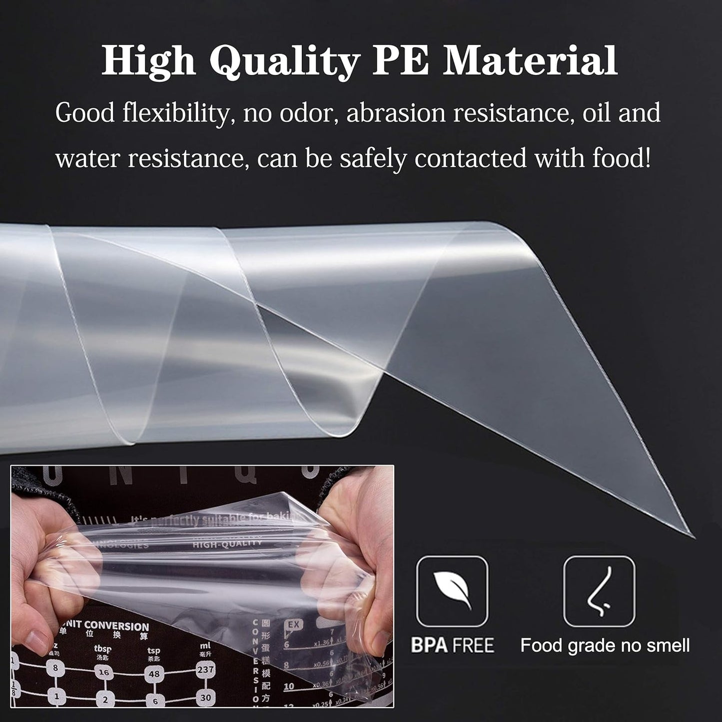 16 Inch Professional Piping Bags and Tips Set – 100Pcs Disposable Pastry Bags with Frosting Nozzles, Cake Decorating Kit for Cupcakes, Cookies, Icing, Perfect for Baking Tools and Kitchen Accessories