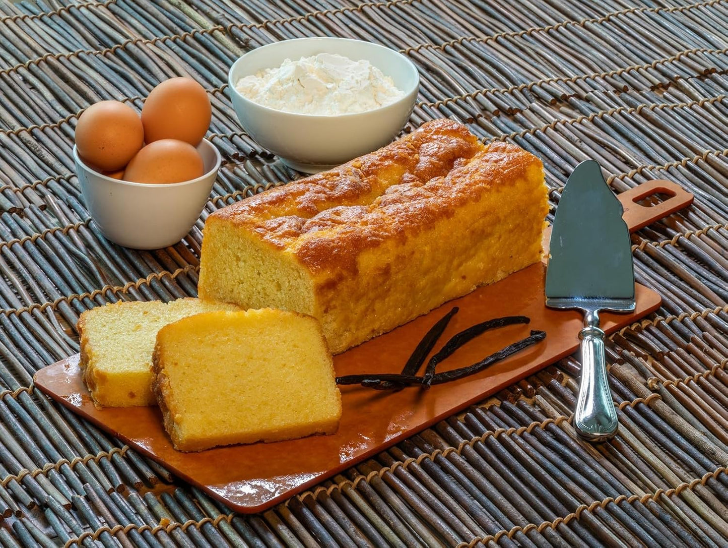 Nadel - NATURALLY DELICIOUS Sweet Breads & Cakes POUND CAKE Slices, 24 Pack, Back to School lunch snack, breakfast bar, cake slices