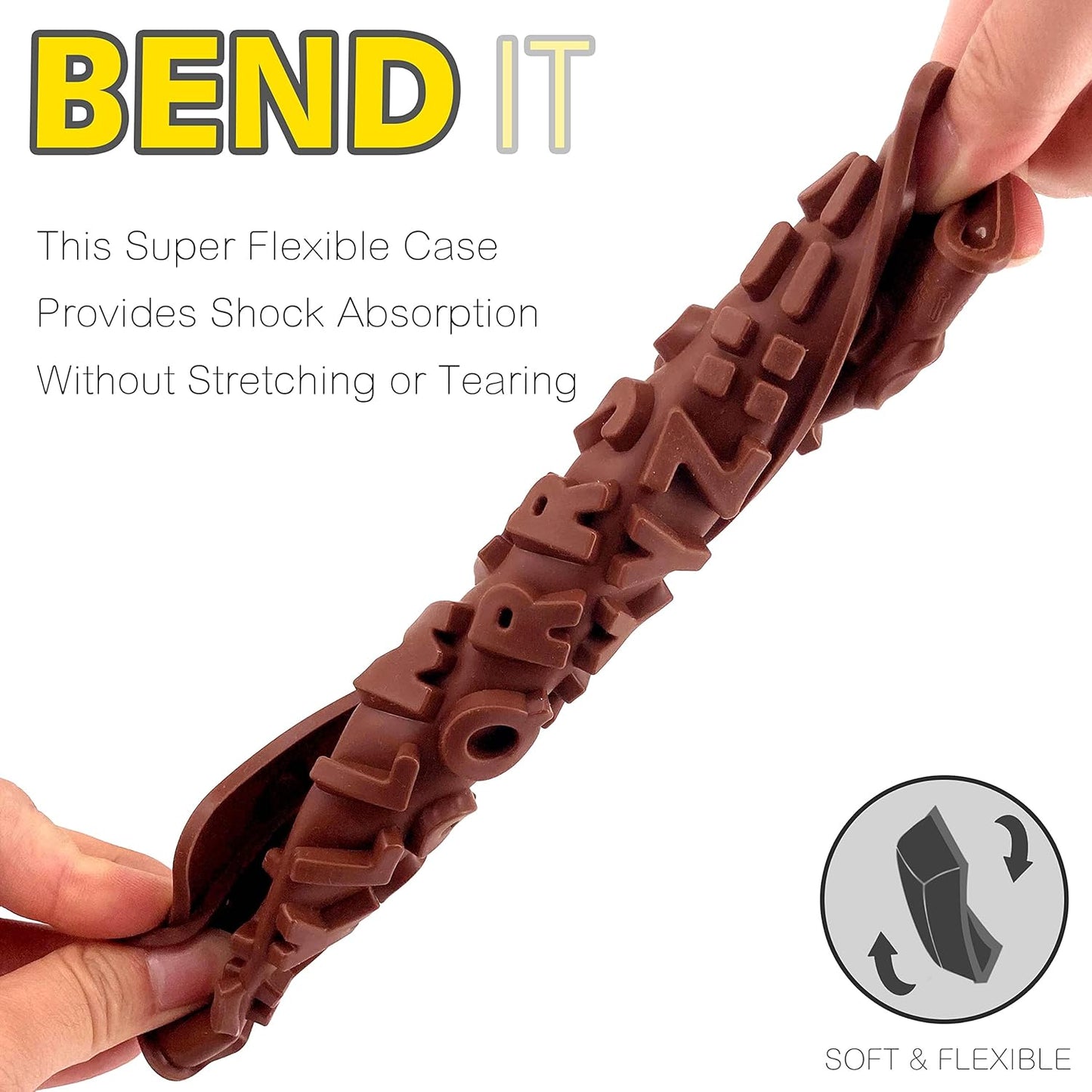 Anaeat Silicone Letter and Number Chocolate Molds, 2 Pack Alphabets & Numbers Candy Baking Mold with Happy Birthday Cake Decorations Symbols - for DIY Chocolates, Candies or Fondant