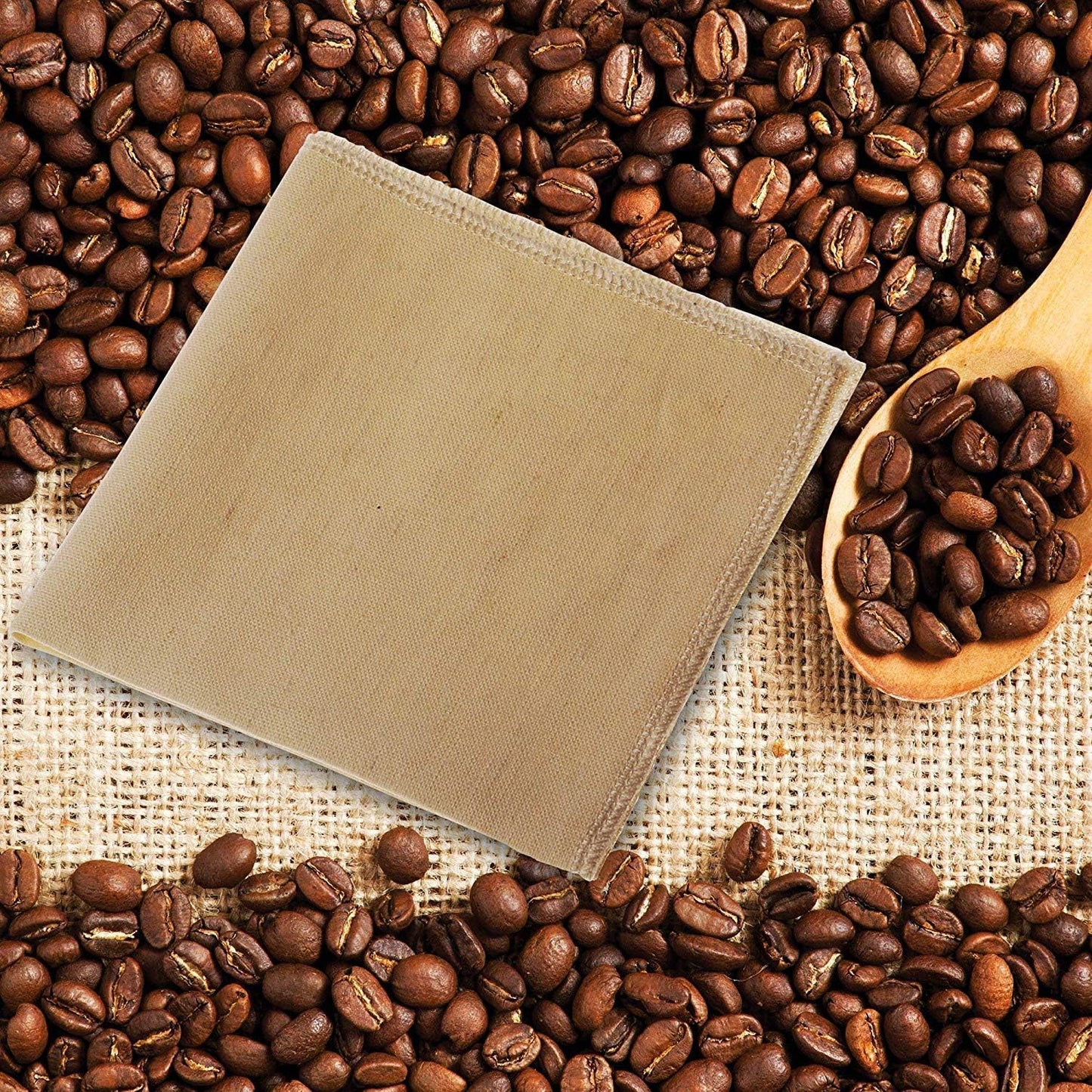 Organic Hemp Reusable Coffee Filter - Compatible With Chemex Coffee Makers (1, Chem)