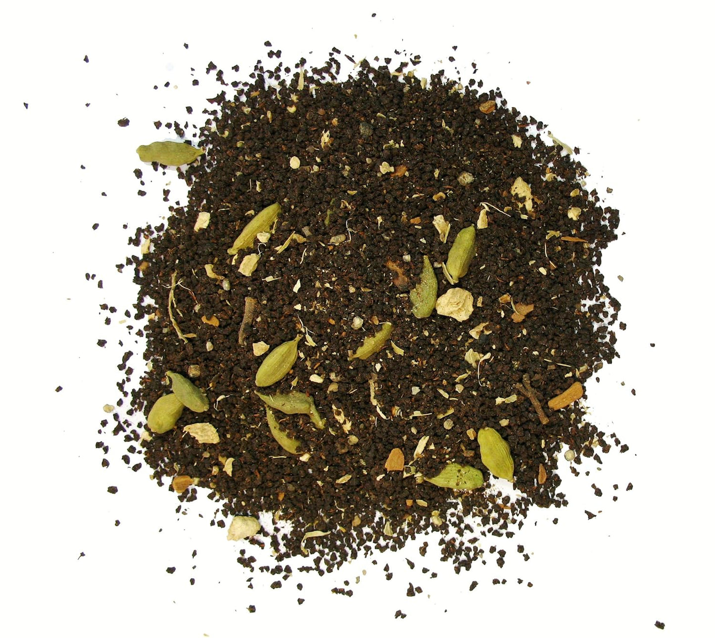 Cochin Masala Chai Tea, Includes Ceylon black tea, Ginger, Cardamom, Coriander, Cinnamon, and Black Pepper - 1 LB Bag