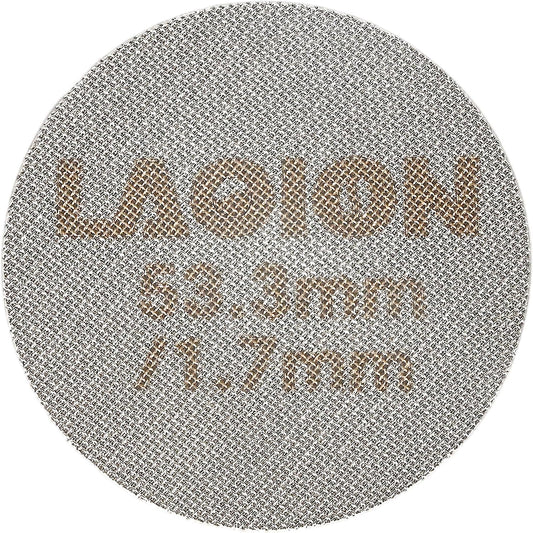 53.3mm Espresso Puck Screen, Reusable Espresso Filter Screen, 1.7 mm Thick, Espresso Distribution Tool Fits for Breville 54mm Coffee Filters, Stainless Steel Espresso Machine Accessories