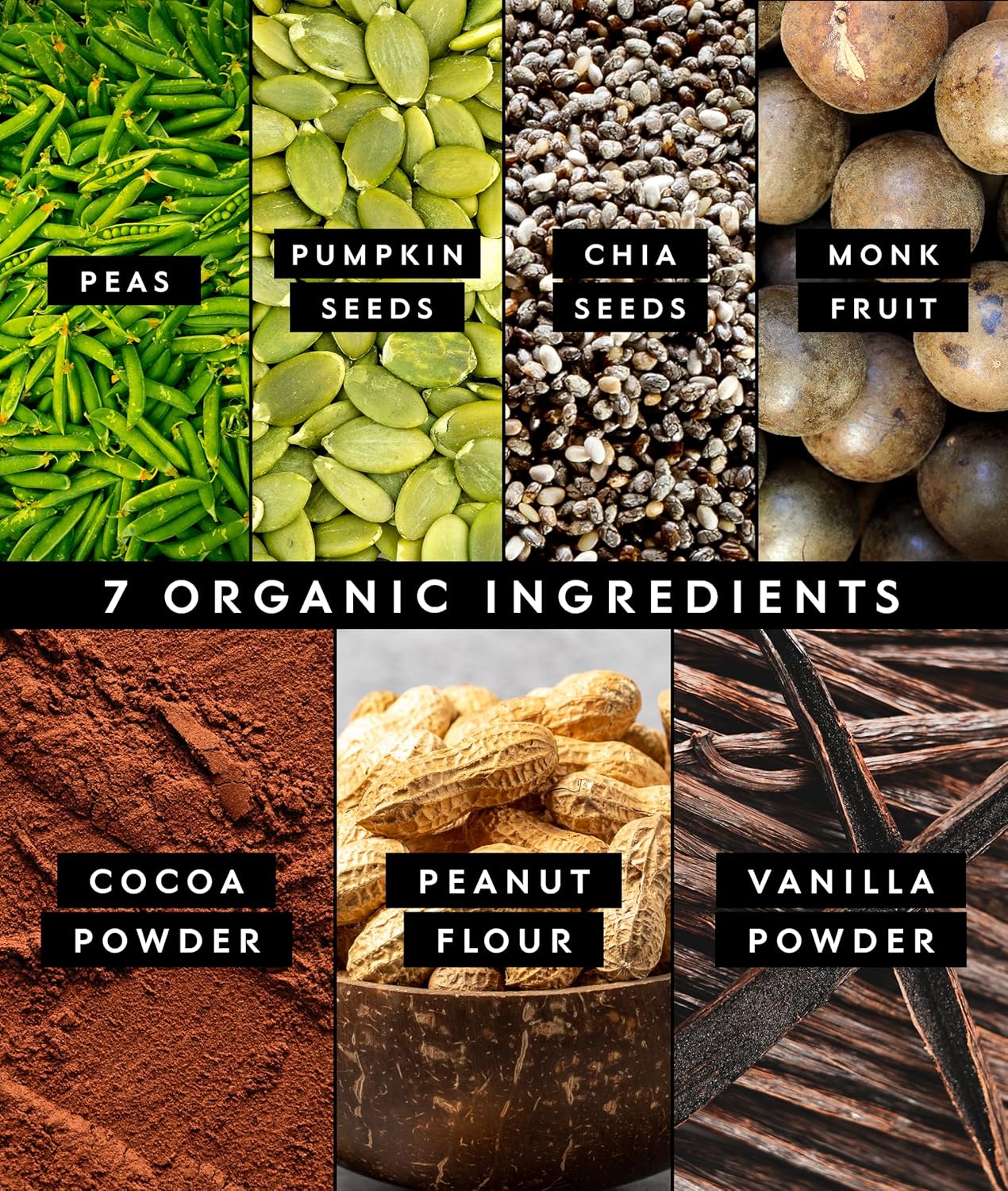 Truvani Vegan Pea Protein Powder | Chocolate Peanut Butter | 20g Organic Plant Based Protein | 10 Servings | Keto | Gluten & Dairy Free | Low Carb | No Added Sugar