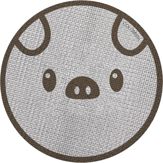 58.5mm Espresso Puck Screen, Lower Shower Screen, Metal Coffee Reusable Filter for 58mm Espresso Portafilter Basket, 1.7 Thickness(Piggy)